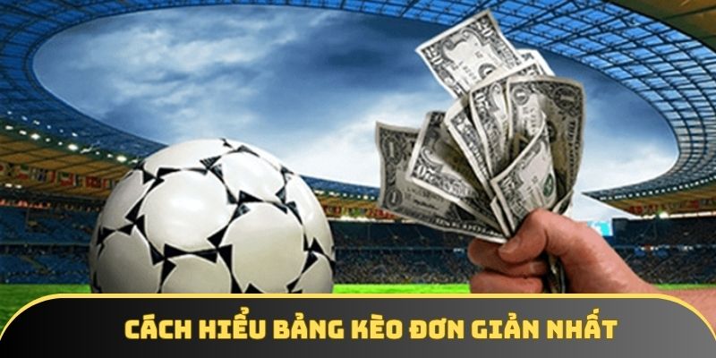 Cách hiểu bảng kèo đơn giản nhất Cách hiểu bảng kèo đơn giản nhất