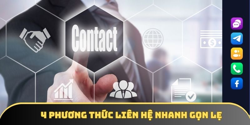 4 phương thức liên hệ nhanh gọn lẹ 4 phương thức liên hệ nhanh gọn lẹ
